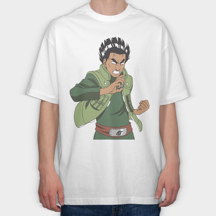 Might Guy, Tricou Oversize Barbati (Unisex)