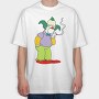 Krusty the Clown, Tricou Oversize Barbati (Unisex)