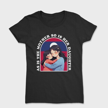 Kawaii Mother And Daughter Laos, Tricou Femei