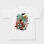 Blues Musician Abstract Music, Tricou Copii
