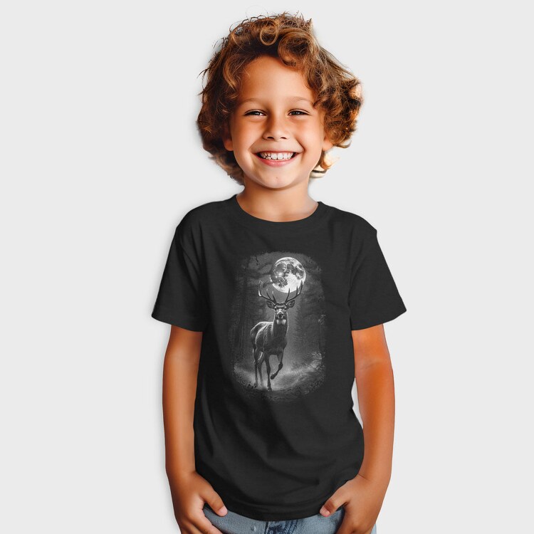 Deer Monochrome, Tricou Copii