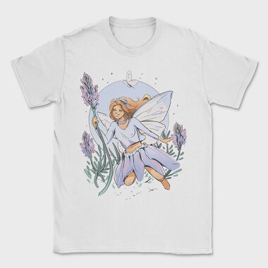 Lavender Fairy Cottagecore, Tricou Barbati (Unisex)