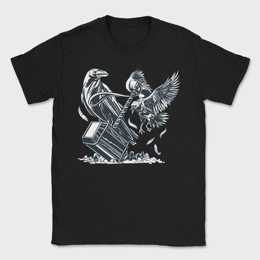 Hammer And Crow Birds Crown, Tricou Barbati (Unisex)