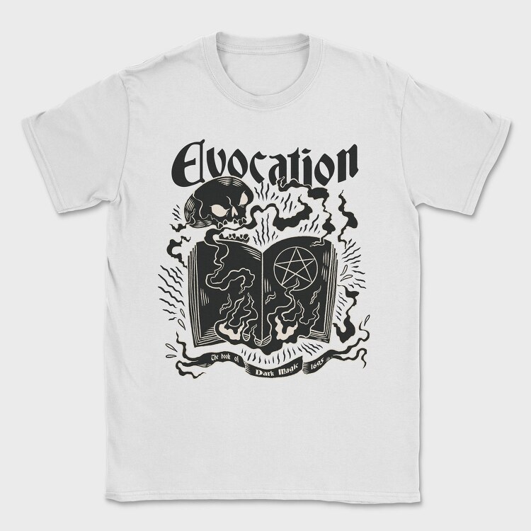 Book Of Dark Magic Witchcraft, Tricou Barbati (Unisex)