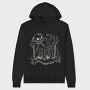 Book Of Dark Magic Witchcraft, Hanorac Oversize Barbati (Unisex)