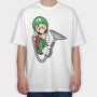 Luigi 3, Tricou Oversize Barbati (Unisex)