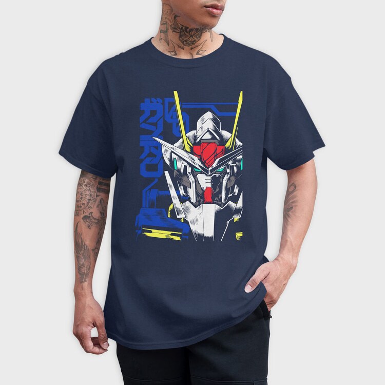 Gundam, Tricou Barbati (Unisex)