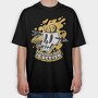 Halloween Skull Retro Cartoon Dead Is Better, Tricou Oversize Barbati (Unisex)