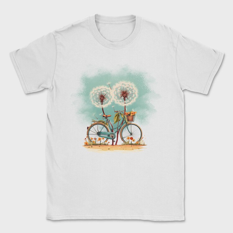 Dandelions Bike, Tricou Barbati (Unisex)