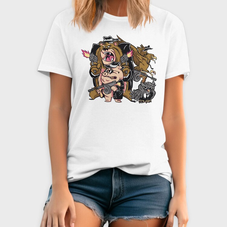 Mafia Animals, Tricou Barbati (Unisex)