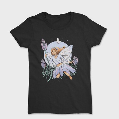 Lavender Fairy Cottagecore, Tricou Femei