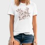 Deer Skull Flowers, Tricou Barbati (Unisex)