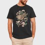 Sparrow Cherry Blossom, Tricou Barbati (Unisex)