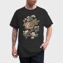 Sparrow Cherry Blossom, Tricou Barbati (Unisex)