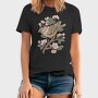 Sparrow Cherry Blossom, Tricou Barbati (Unisex)