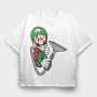 Luigi 3, Tricou Oversize Barbati (Unisex)
