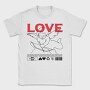 Love 1, Tricou Barbati (Unisex)