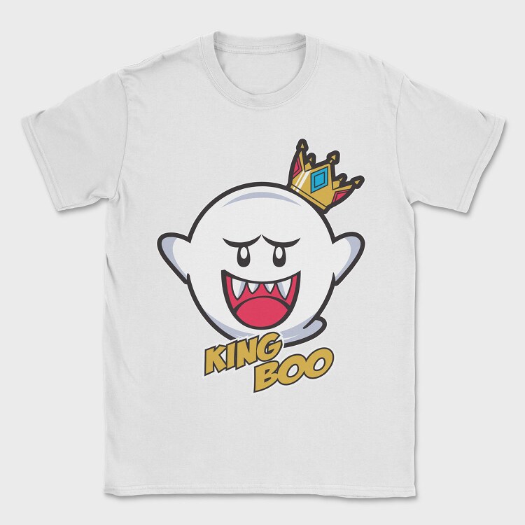 King Boo Mario Bros, Tricou Barbati (Unisex)