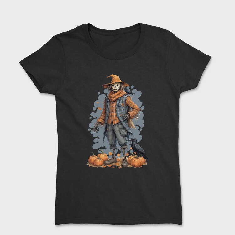 Halloween Scary Scarecrow, Tricou Femei