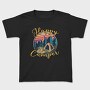 Happy Camper Lettering Only Request, Tricou Copii
