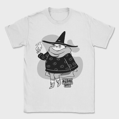 Happy Cartoon Wizard Pretty Club, Tricou Barbati (Unisex)