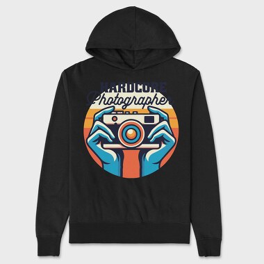 Hardcore Photographer, Hanorac Oversize Barbati (Unisex)