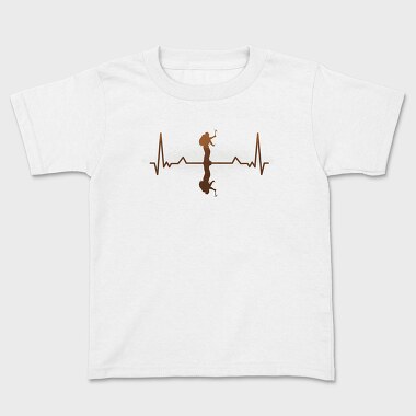 Heartbeat Mountaineer Heartbea, Tricou Copii