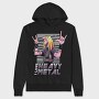 Heavy Metal Triangle Triangule, Hanorac Oversize Barbati (Unisex)