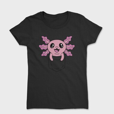 Happy Pocket Axolotl Animal, Tricou Femei