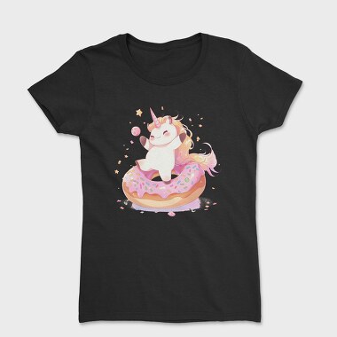 Happy Unicorn Donut, Tricou Femei