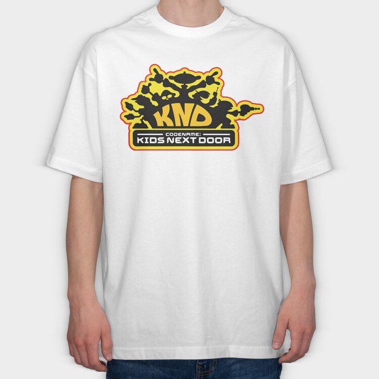 Kids Next Door 1, Tricou Oversize Barbati (Unisex)