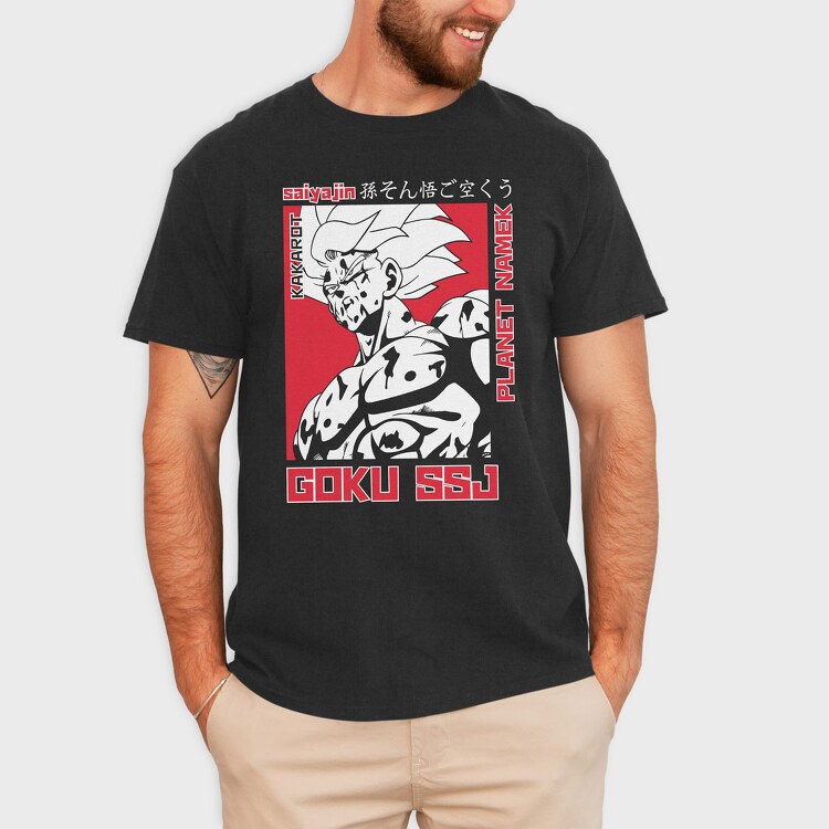 Dragon Ball Z 15, Tricou Barbati (Unisex)