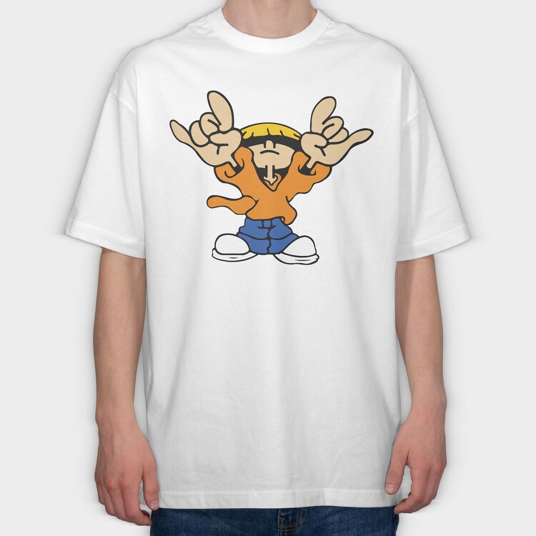 Kids Next Door 19, Tricou Oversize Barbati (Unisex)