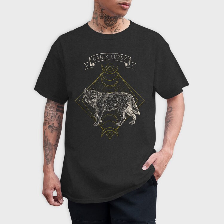 Canis Lupus, Tricou Barbati (Unisex)