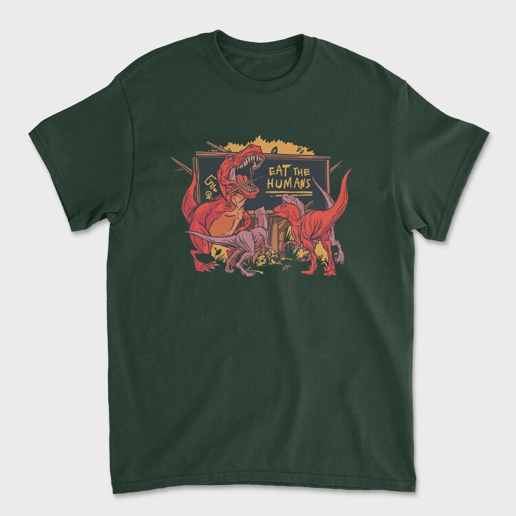 T Rex Dinosaur Teacher, Tricou Barbati (Unisex)