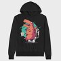 T Rex Toilet Paper, Hanorac Oversize Barbati (Unisex)