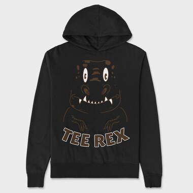 Tee Rex Cute T Rex, Hanorac Oversize Barbati (Unisex)