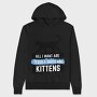 Tequila And Kittens, Hanorac Oversize Barbati (Unisex)