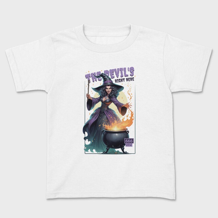 The Devil S Right Here, Tricou Copii