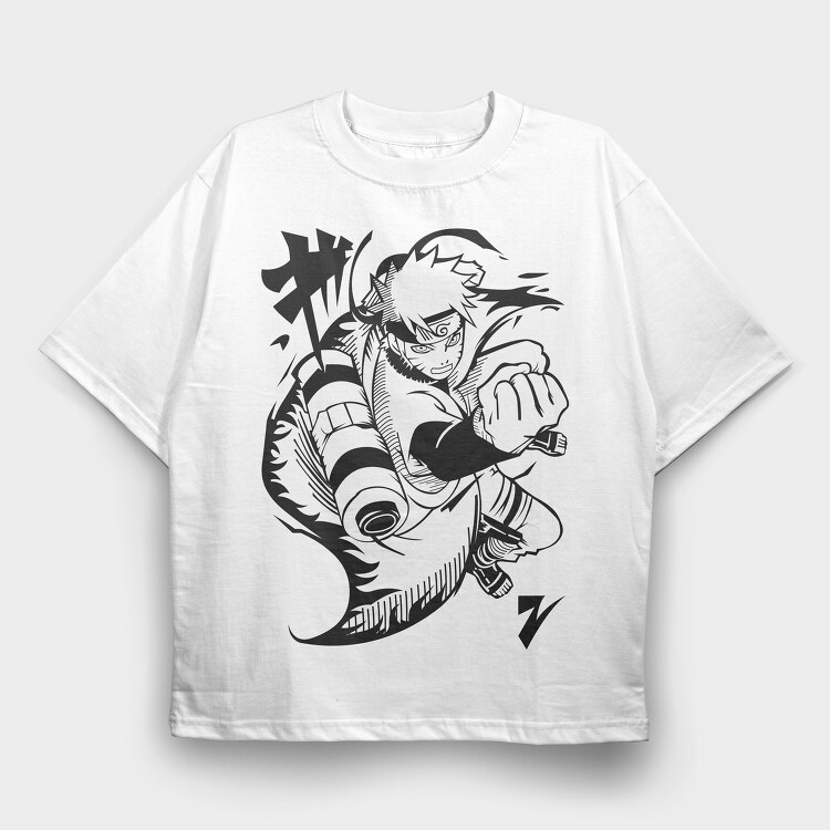 Naruto 12, Tricou Oversize Barbati (Unisex)