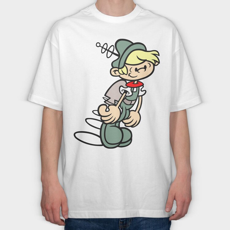 Kids Next Door 23, Tricou Oversize Barbati (Unisex)