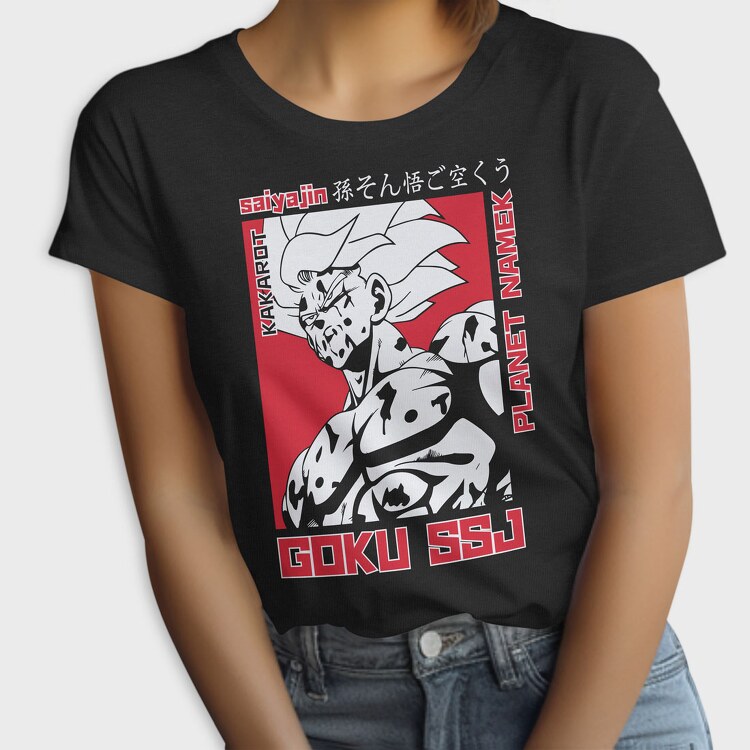 Dragon Ball Z 15, Tricou Femei