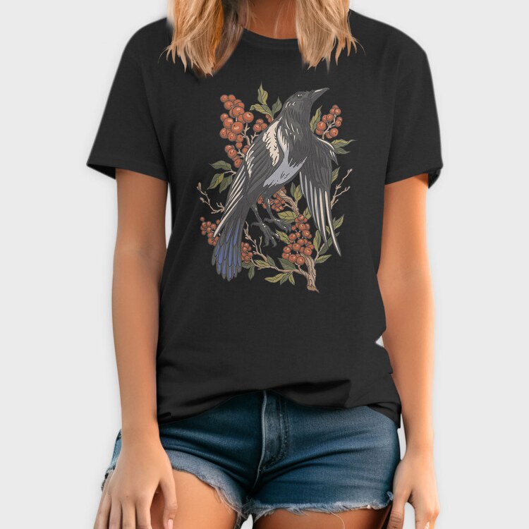 Magpie Berries, Tricou Barbati (Unisex)
