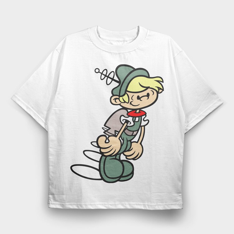 Kids Next Door 23, Tricou Oversize Barbati (Unisex)