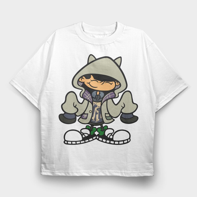 Kids Next Door 22, Tricou Oversize Barbati (Unisex)
