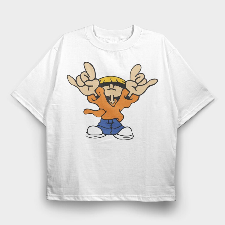 Kids Next Door 19, Tricou Oversize Barbati (Unisex)