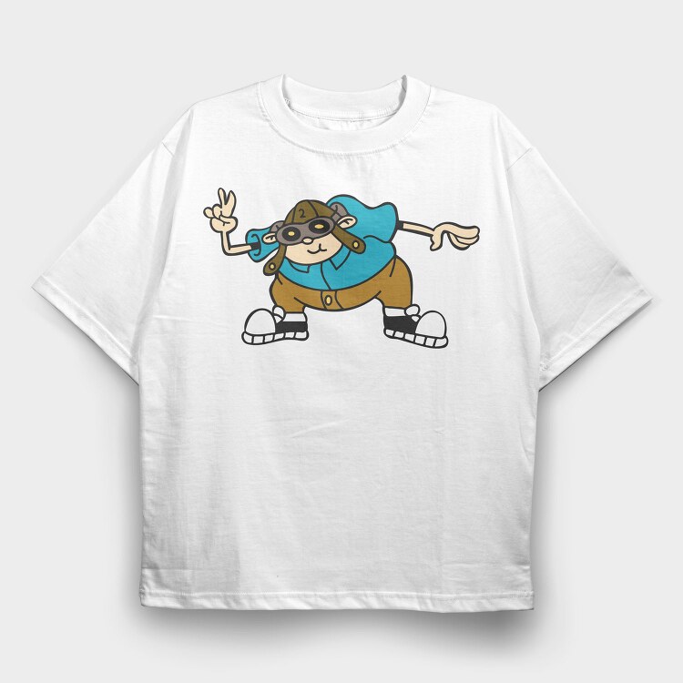 Kids Next Door 17, Tricou Oversize Barbati (Unisex)