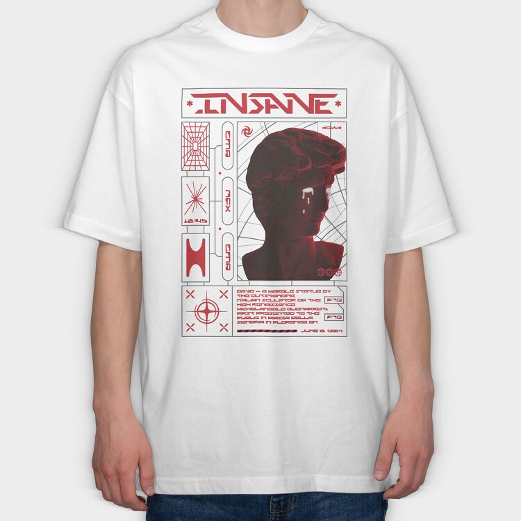 Insane 2, Tricou Oversize Barbati (Unisex)