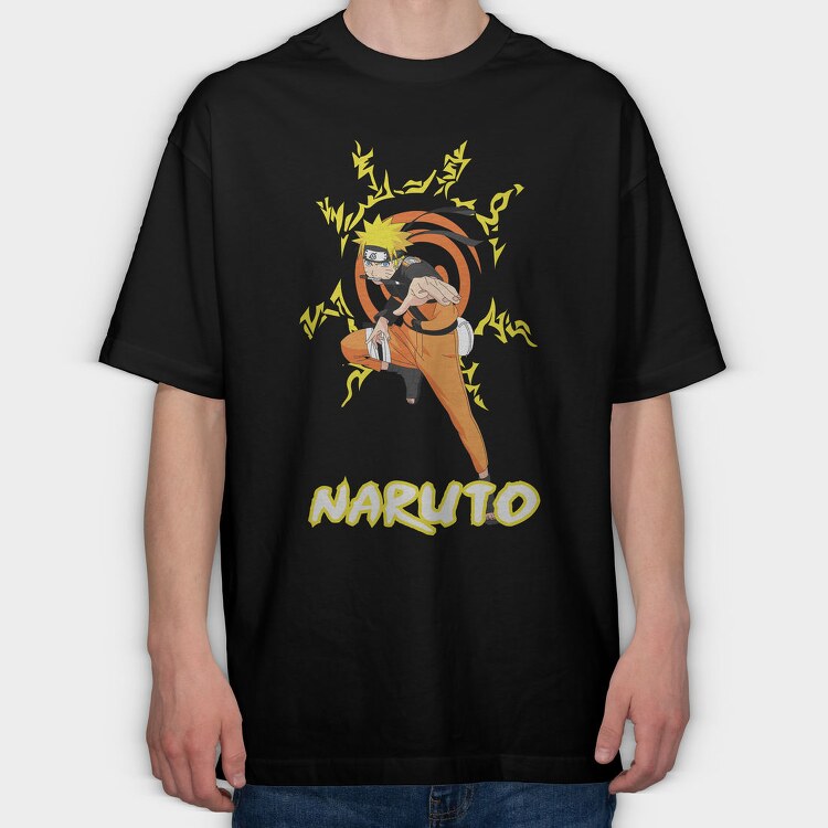 Naruto 30, Tricou Oversize Barbati (Unisex)