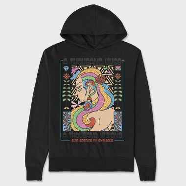 Thousand Visions Lives Maximalism, Hanorac Oversize Barbati (Unisex)